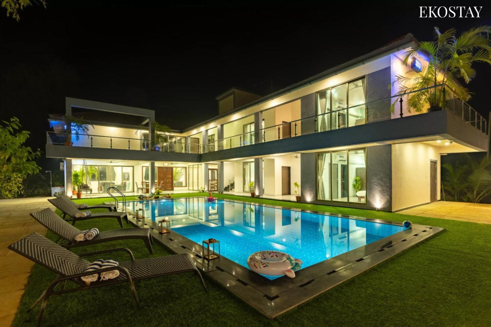Ekostay Luxe - Casa De Atlantis Alībāg Exteriör bild