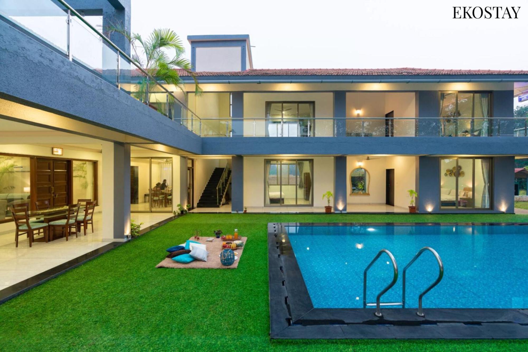 Ekostay Luxe - Casa De Atlantis Alībāg Exteriör bild