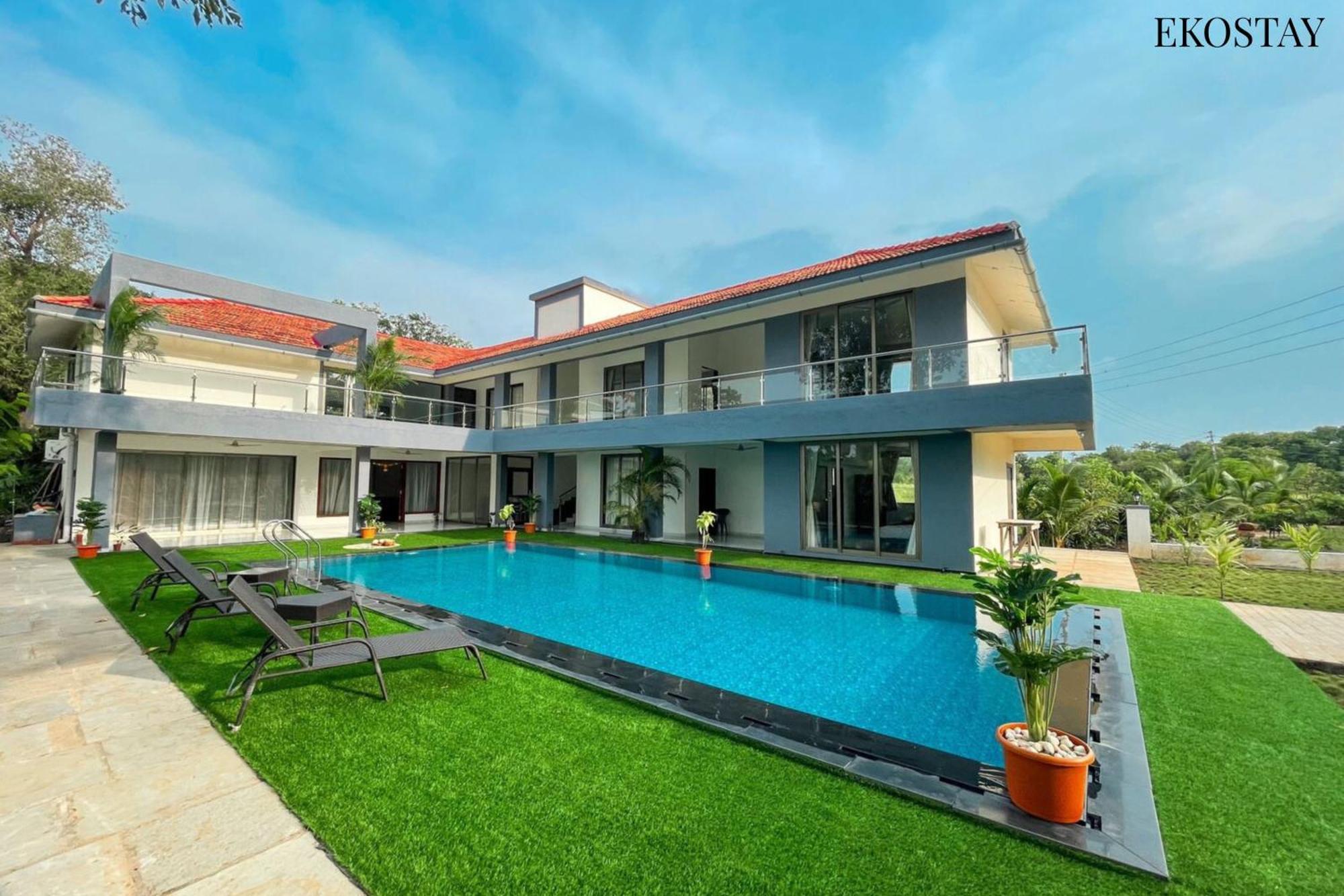 Ekostay Luxe - Casa De Atlantis Alībāg Exteriör bild
